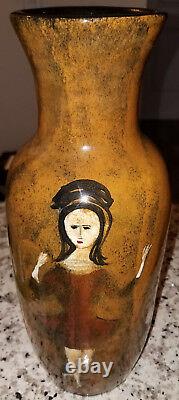 Near Flawless Polia Pillin Large Art Pottery NO CRAZING Dolores Sutton Estate