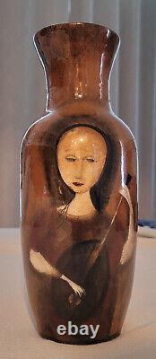 Near Flawless Polia Pillin Large Art Pottery NO CRAZING Dolores Sutton Estate