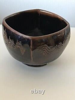 Neil Moss Modern California Studio Pottery 1970 Vintage Ceramic Cressey Natzler