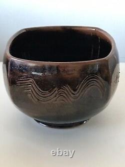 Neil Moss Modern California Studio Pottery 1970 Vintage Ceramic Cressey Natzler