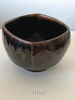 Neil Moss Modern California Studio Pottery 1970 Vintage Ceramic Cressey Natzler