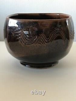 Neil Moss Modern California Studio Pottery 1970 Vintage Ceramic Cressey Natzler