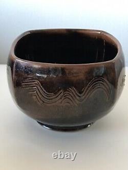 Neil Moss Modern California Studio Pottery 1970 Vintage Ceramic Cressey Natzler