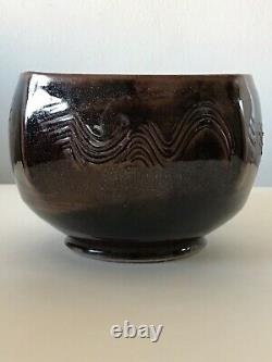 Neil Moss Modern California Studio Pottery 1970 Vintage Ceramic Cressey Natzler