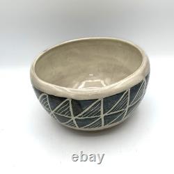 Niels Fredericksen Pottery Geometric Bowl 8 California Studio Art Pottery Niels Fredericksen Pottery Geometric Bowl 8 California Studio Art Pottery