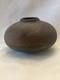 Norman Bacon Signed Raku Vase Textured Iridescent Studio Pottery Art Vintage