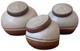Obranovich Texas Studio Art Pottery Stoneware Vessel Canister Set Vtg Mcm