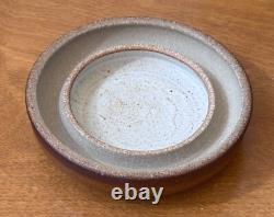 Obranovich Texas Studio Art Pottery Stoneware Vessel Canister Set Vtg Mcm