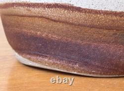 Obranovich Texas Studio Art Pottery Stoneware Vessel Canister Set Vtg Mcm