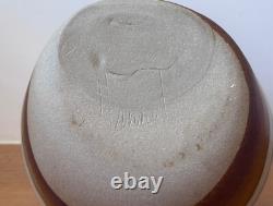 Obranovich Texas Studio Art Pottery Stoneware Vessel Canister Set Vtg Mcm