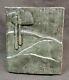 Old Vintage Handmade Artist Signed Glazed Studio Art Pottery Vase Planter MCM