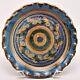 Original Vintage Artist Signed Studio Pottery Dish Ceramic Raku Ash Glazed Plate