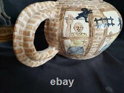 Original Vintage Signed Marilyn Andrews 1989 Studio Pottery Rare 14 Teapot