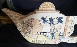 Original Vintage Signed Marilyn Andrews 1989 Studio Pottery Rare 14 Teapot