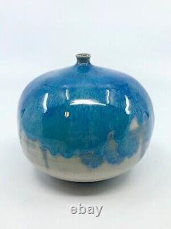 Oscar Bucher Studio Pottery Vintage Weedpot Excellent Condition