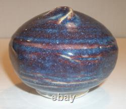 Otto Heino Studio Pottery California Rattle Ball Paperweight Signed Vintage Gift
