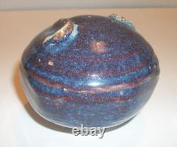 Otto Heino Studio Pottery California Rattle Ball Paperweight Signed Vintage Gift