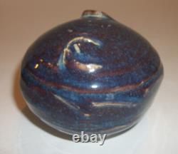 Otto Heino Studio Pottery California Rattle Ball Paperweight Signed Vintage Gift