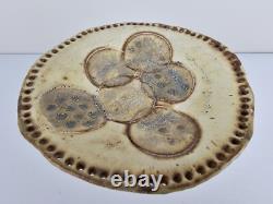 POTTERY Unique VTG Studio Pottery Abstract Clay Mushroom Sculpture 7.5x3.75