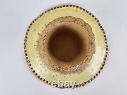 POTTERY Unique VTG Studio Pottery Abstract Clay Mushroom Sculpture 7.5x3.75