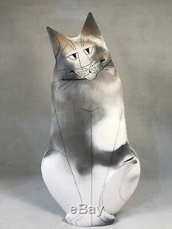 PV03984 Vintage 1982 Mary Gates DEWEY STUDIO Bisque Cermaic CAT #1