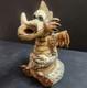 Pat Chrest Illinois Pottery 8 Smoke Breathing Dragon Incense Burner 1989 RARE