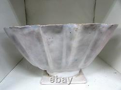 Peg Lowe Australian Pottery Vase Bowl Hand Built Studio Art Vintage Signed