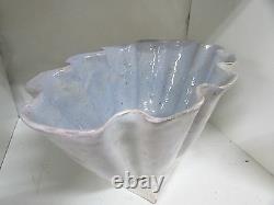 Peg Lowe Australian Pottery Vase Bowl Hand Built Studio Art Vintage Signed