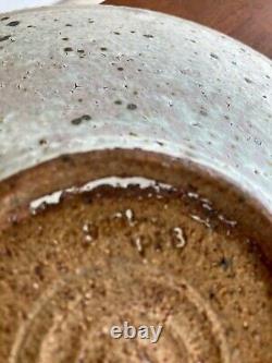 Peter Beard Bowl Stamped -dated 1986 Platter Plate- Studio Pottery Vintage