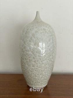 Phyliss Ihrman Original Studio Pottery CRYSTALLINE Weed Vase Pot Cabat Style