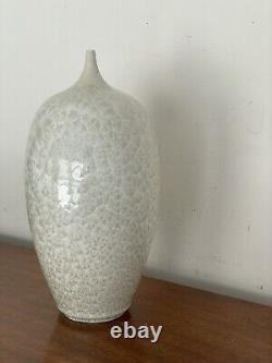 Phyliss Ihrman Original Studio Pottery CRYSTALLINE Weed Vase Pot Cabat Style