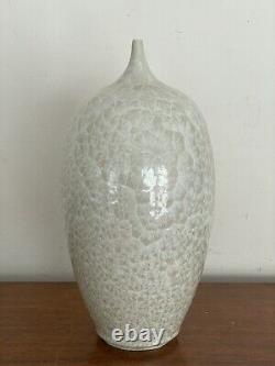 Phyliss Ihrman Original Studio Pottery CRYSTALLINE Weed Vase Pot Cabat Style