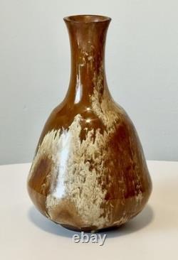 Polia Pillin Mid-Century Modern Drip Glaze Studio Large 10 Pottery Vase