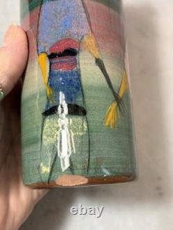 Polia Pillin Mid Century Modern Studio Art Pottery ceramic vase