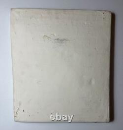 RARE 1985 Laurel Izard Izwin Pottery Platter 12x11 Signed & Dated