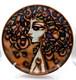 RARE Vintage Hand Painted Studio Pottery Charger BOHO Chic, MCM