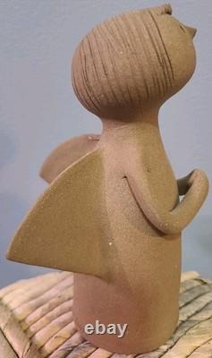RARE Vintage Rosemary Taylor Art Studio Pottery Angel Christmas 7 1/4 MCM