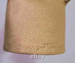 RARE Vintage Rosemary Taylor Art Studio Pottery Angel Christmas 7 1/4 MCM