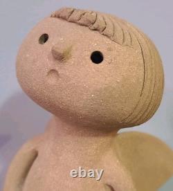 RARE Vintage Rosemary Taylor Art Studio Pottery Angel Christmas 7 1/4 MCM