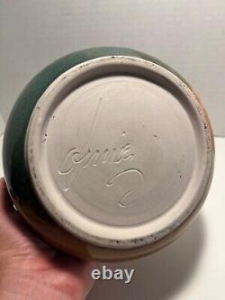 RARE Vintage Studio Pottery Casserole Dish with Lid Signed
