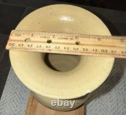 RARE Vintage Unique Artisan Studio Art Pottery Vase Black Horse Scene Signed