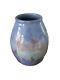 Rainbow Pottery Sanford NC Vintage Studio Art Pottery Vase, Marked-RARE