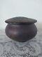 Raku Studio Pottery Bowl Raku Fired Iridescent Studio Art Pottery Artist Signed