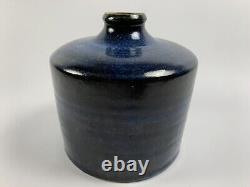 Rare Hald Soon Norway Stoneware Vase Ceramic Finn Hald Studio in Son, Norway MCM