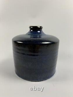 Rare Hald Soon Norway Stoneware Vase Ceramic Finn Hald Studio in Son, Norway MCM