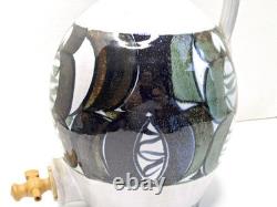 Rare Large Vintage Aldermaston Studio Pottery Stoneware Whisky Flagon (Signed)