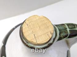 Rare Large Vintage Aldermaston Studio Pottery Stoneware Whisky Flagon (Signed)