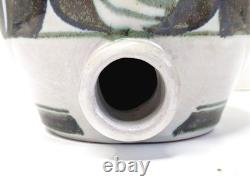 Rare Large Vintage Aldermaston Studio Pottery Stoneware Whisky Flagon (Signed)