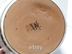 Rare Large Vintage Aldermaston Studio Pottery Stoneware Whisky Flagon (Signed)