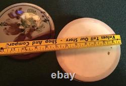 Rare Old Vintage David Batz studio pottery stoneware Rare Purple glazed Dish&Lid
